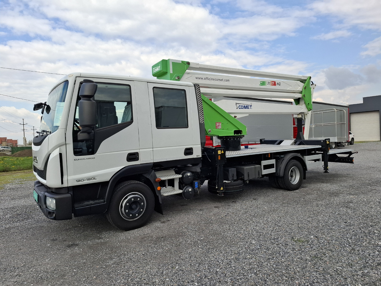 New Truck mounted aerial platform IVECO Eurocargo ML120EL18  Comet 31-17 HQ: picture 9