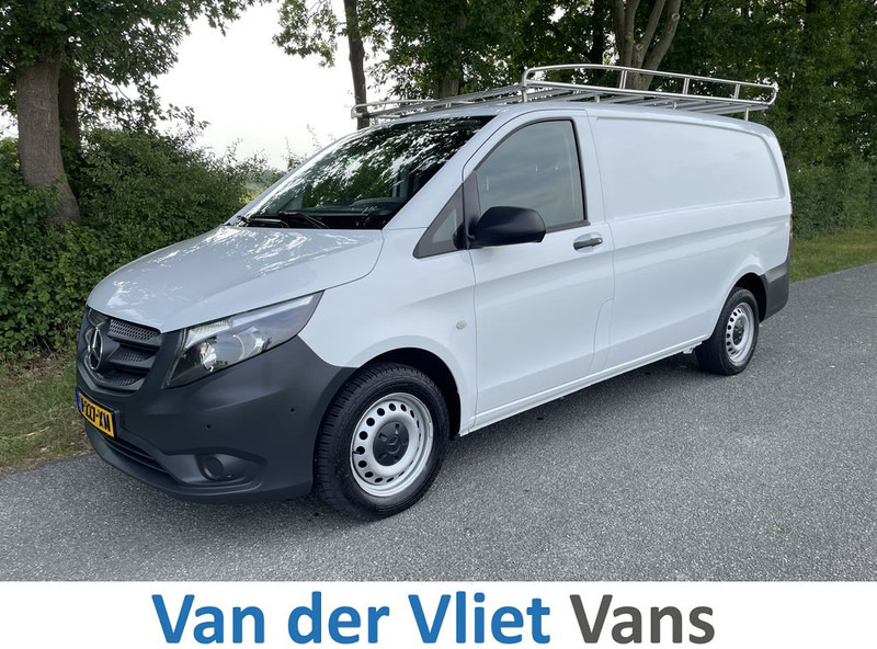 Mercedes-Benz Vito 114 CDI 136pk E6 Automaat Lang 3 zits BPM Vrij! Lease €380 p/m, Airco, Navi+Camera, Trekhaak, PDC, Imperiaal, Bedrijfsinrichting, Onderhoudshistorie aanwezig - Small van: picture 2 Mercedes-Benz Vito 114 CDI 136pk E6 Automaat Lang 3 zits BPM Vrij! Lease €380 p/m, Airco, Navi+Camera, Trekhaak, PDC, Imperiaal, Bedrijfsinrichting, Onderhoudshistorie aanwezig - Small van: picture 2