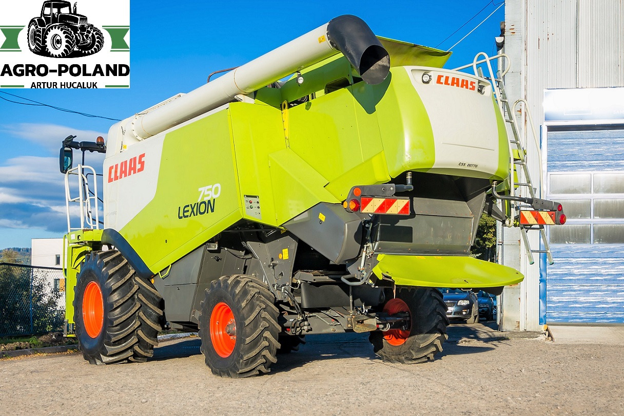 CLAAS LEXION 750 - 2012 ROK - 1650 h - 7.5 M - Combine harvester: picture 5 CLAAS LEXION 750 - 2012 ROK - 1650 h - 7.5 M - Combine harvester: picture 5