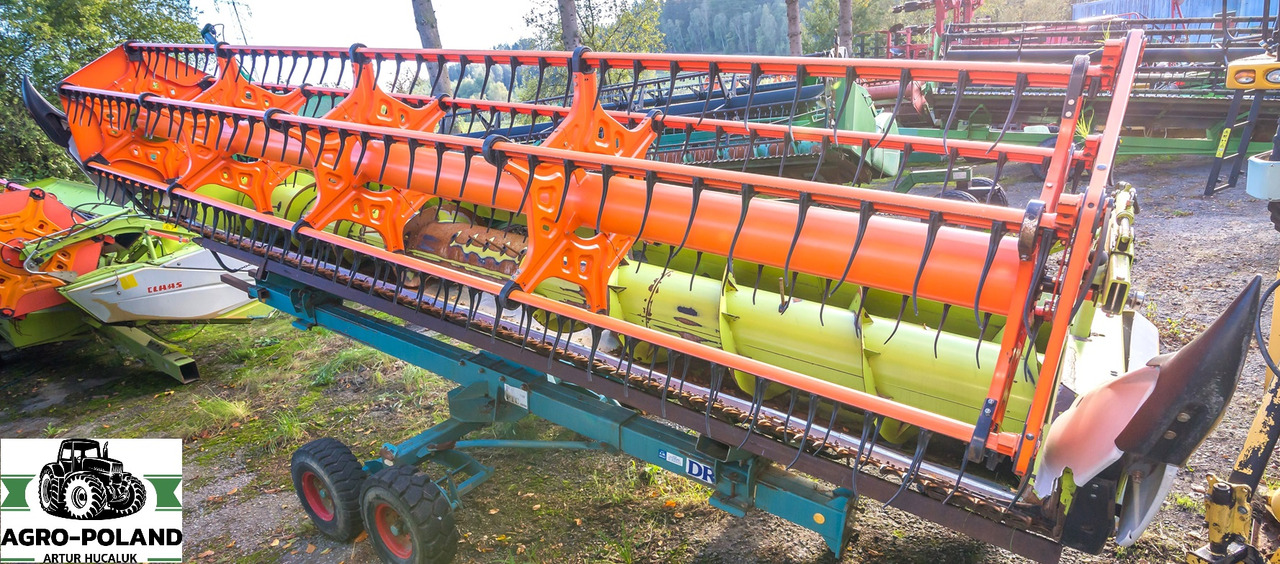 CLAAS MAXFLEX 620 - 2017 ROK - DO ZBIORU ZBÓŻ SOI GROCHU SOCZEWICY - Grain header: picture 1 CLAAS MAXFLEX 620 - 2017 ROK - DO ZBIORU ZBÓŻ SOI GROCHU SOCZEWICY - Grain header: picture 1