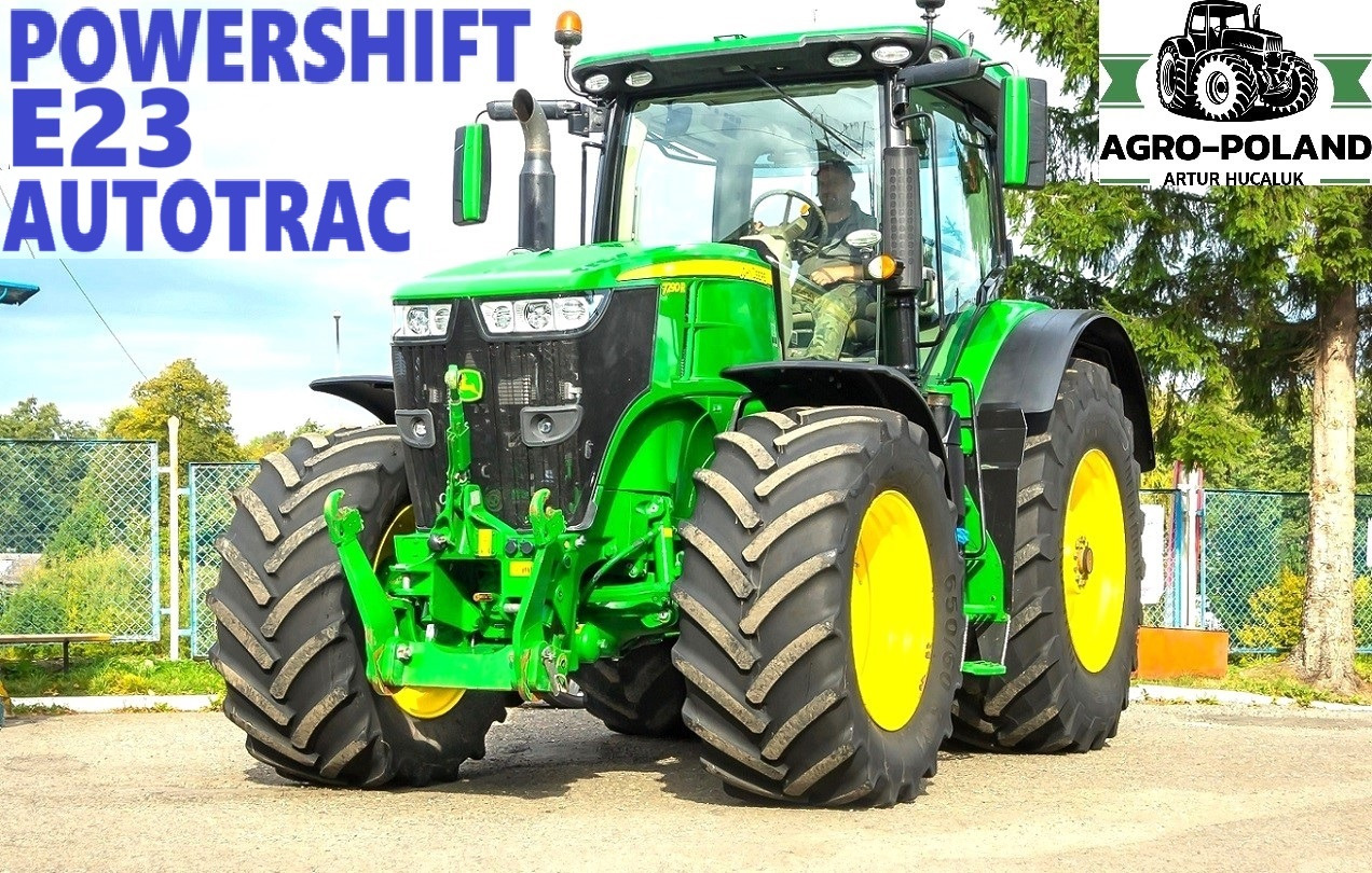 JOHN DEERE 7290 R - 2018 - POWERSHIFT E23 - AUTOTRAC - WOM - TUZ - TLS - Farm tractor: picture 2 JOHN DEERE 7290 R - 2018 - POWERSHIFT E23 - AUTOTRAC - WOM - TUZ - TLS - Farm tractor: picture 2