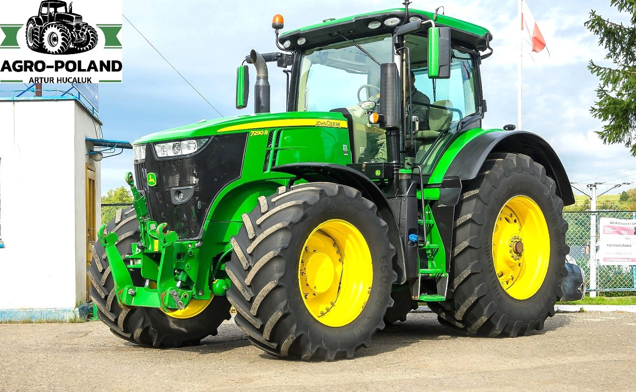 JOHN DEERE 7290 R - 2018 - POWERSHIFT E23 - AUTOTRAC - WOM - TUZ - TLS - Farm tractor: picture 3 JOHN DEERE 7290 R - 2018 - POWERSHIFT E23 - AUTOTRAC - WOM - TUZ - TLS - Farm tractor: picture 3