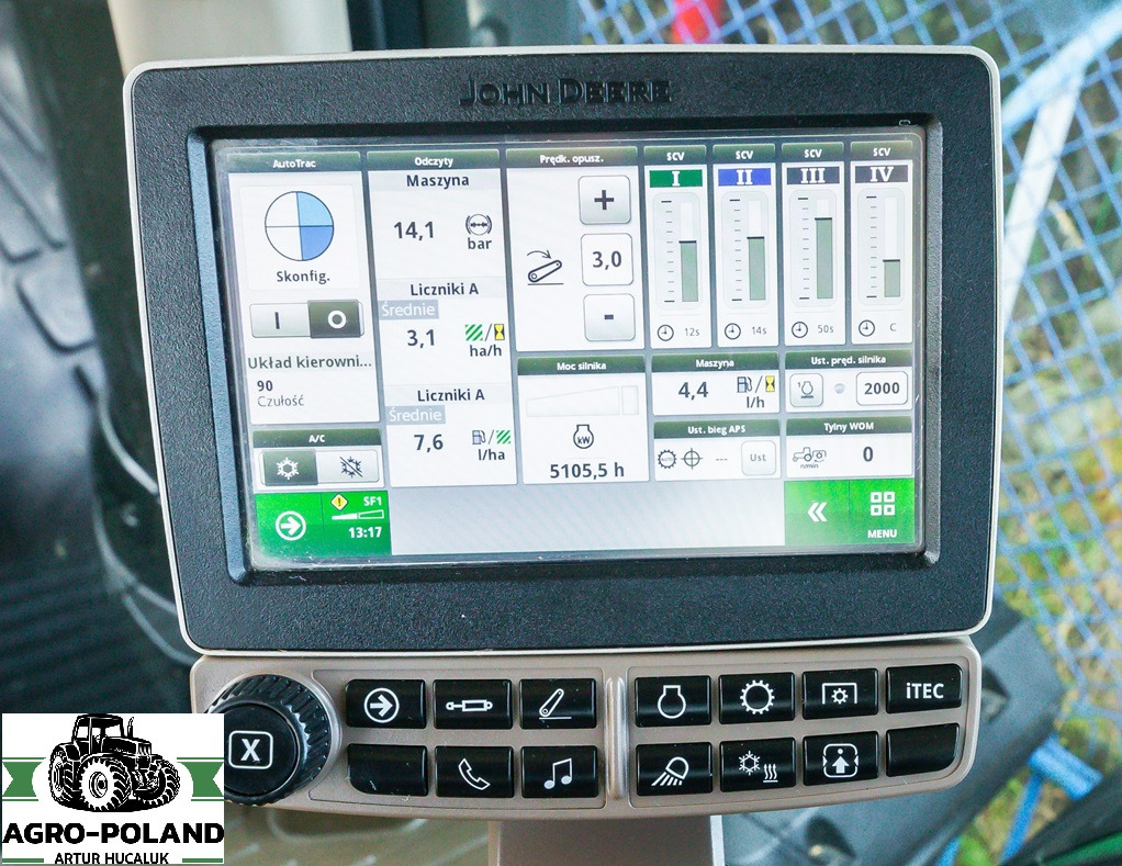 JOHN DEERE 8295 R - 5105 h - POWERSHIFT - AUTOTRAC - 2016 ROK - ORYGINALNE OPONY - Farm tractor: picture 4 JOHN DEERE 8295 R - 5105 h - POWERSHIFT - AUTOTRAC - 2016 ROK - ORYGINALNE OPONY - Farm tractor: picture 4