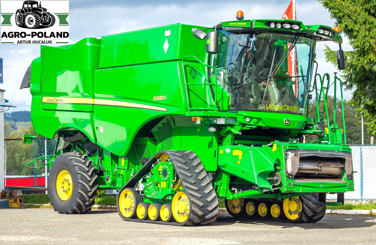 JOHN DEERE S 680 i - 1781/2705 h - 2014 ROK - 9,15 M - Z NIEMIEC - Combine harvester: picture 1 JOHN DEERE S 680 i - 1781/2705 h - 2014 ROK - 9,15 M - Z NIEMIEC - Combine harvester: picture 1