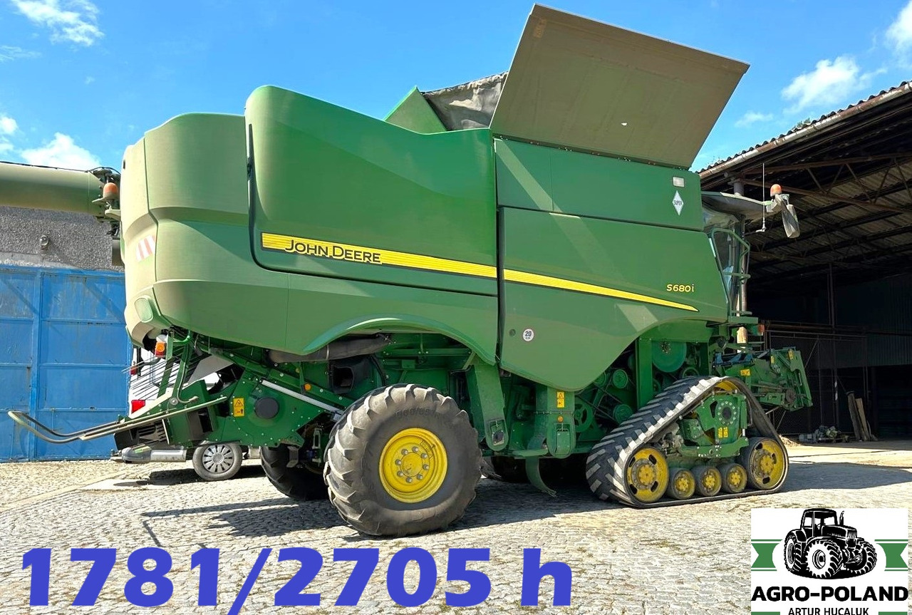 JOHN DEERE S 680 i - 1781/2705 h - 2014 ROK - 9,15 M - Z NIEMIEC - Combine harvester: picture 1 JOHN DEERE S 680 i - 1781/2705 h - 2014 ROK - 9,15 M - Z NIEMIEC - Combine harvester: picture 1