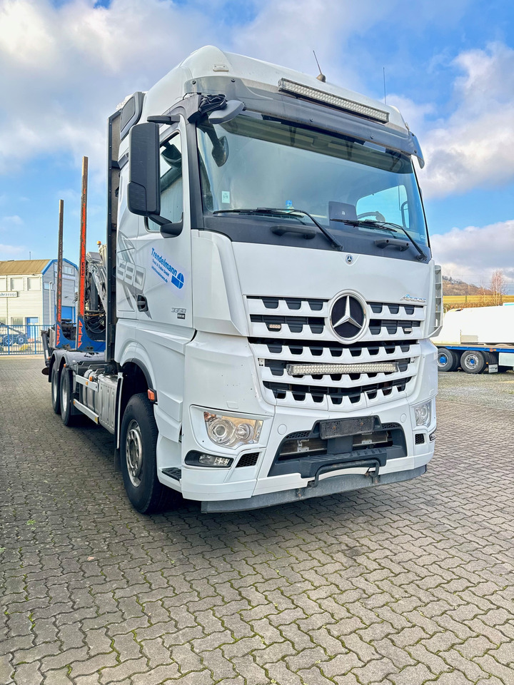 Mercedes Arocs 3358 L 6x4 Radstand 4500 Arocs 3358 L 6x4 Blatt-Luft Gefedert - Timber truck: picture 4 Mercedes Arocs 3358 L 6x4 Radstand 4500 Arocs 3358 L 6x4 Blatt-Luft Gefedert - Timber truck: picture 4