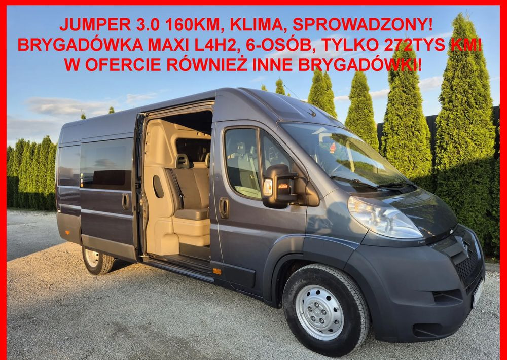 Citroën JUMPER 3.0 160KM Dubel Kabina - Panel van, Combi van: picture 1 Citroën JUMPER 3.0 160KM Dubel Kabina - Panel van, Combi van: picture 1