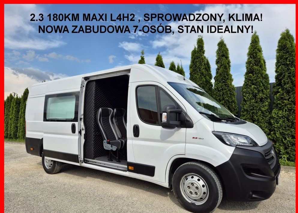 Fiat Ducato 2.3 180KM Maxi Nowa Zabudowa Dubel - Combi van: picture 1 Fiat Ducato 2.3 180KM Maxi Nowa Zabudowa Dubel - Combi van: picture 1