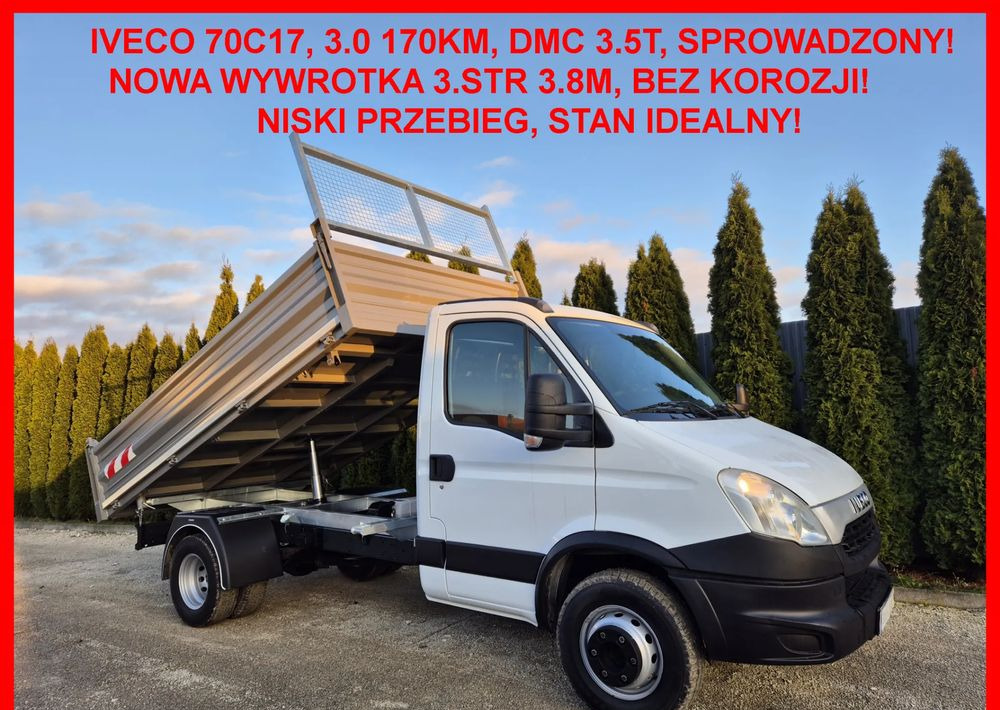 Iveco 70c17 3.0 170KM/ Nowy Kiper 3.8m/ - Tipper van: picture 1 Iveco 70c17 3.0 170KM/ Nowy Kiper 3.8m/ - Tipper van: picture 1