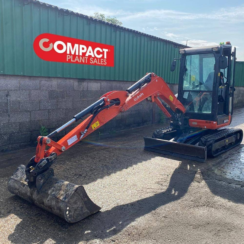 Kubota U 27-4 - Mini excavator: picture 1 Kubota U 27-4 - Mini excavator: picture 1