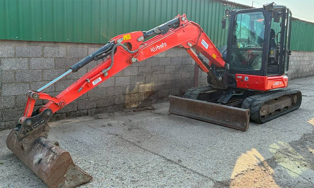 Kubota U 50-5  - Mini excavator: picture 1 Kubota U 50-5  - Mini excavator: picture 1