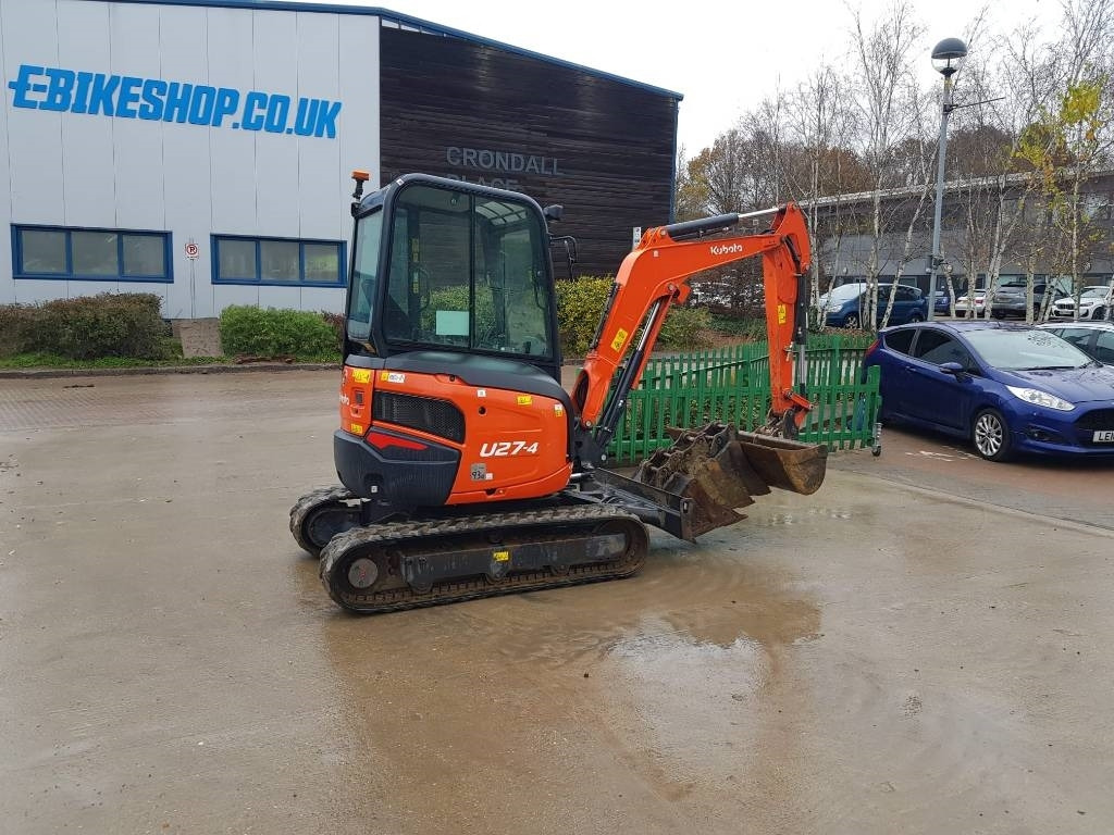Kubota U27-4 - Mini excavator: picture 4 Kubota U27-4 - Mini excavator: picture 4