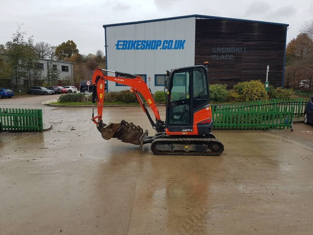 Kubota U27-4 - Mini excavator: picture 2 Kubota U27-4 - Mini excavator: picture 2