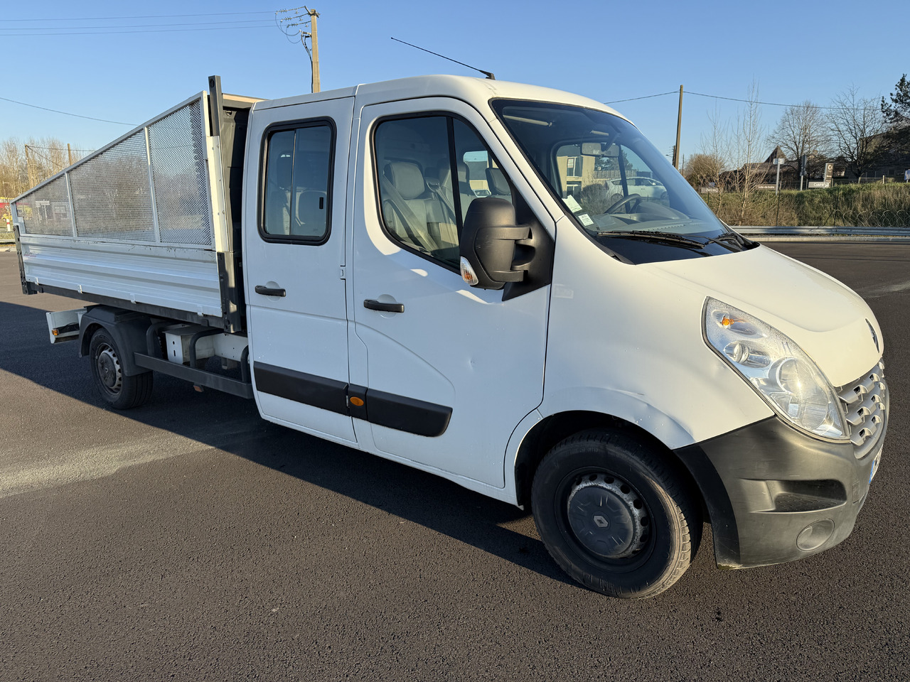 Leasing of RENAULT MASTER 2.3DCI125 BENNE ACIER DOUBLE CABINE ROUE SIMPLE + REHAUSSE DE RIDELLE RENAULT MASTER 2.3DCI125 BENNE ACIER DOUBLE CABINE ROUE SIMPLE + REHAUSSE DE RIDELLE: picture 6