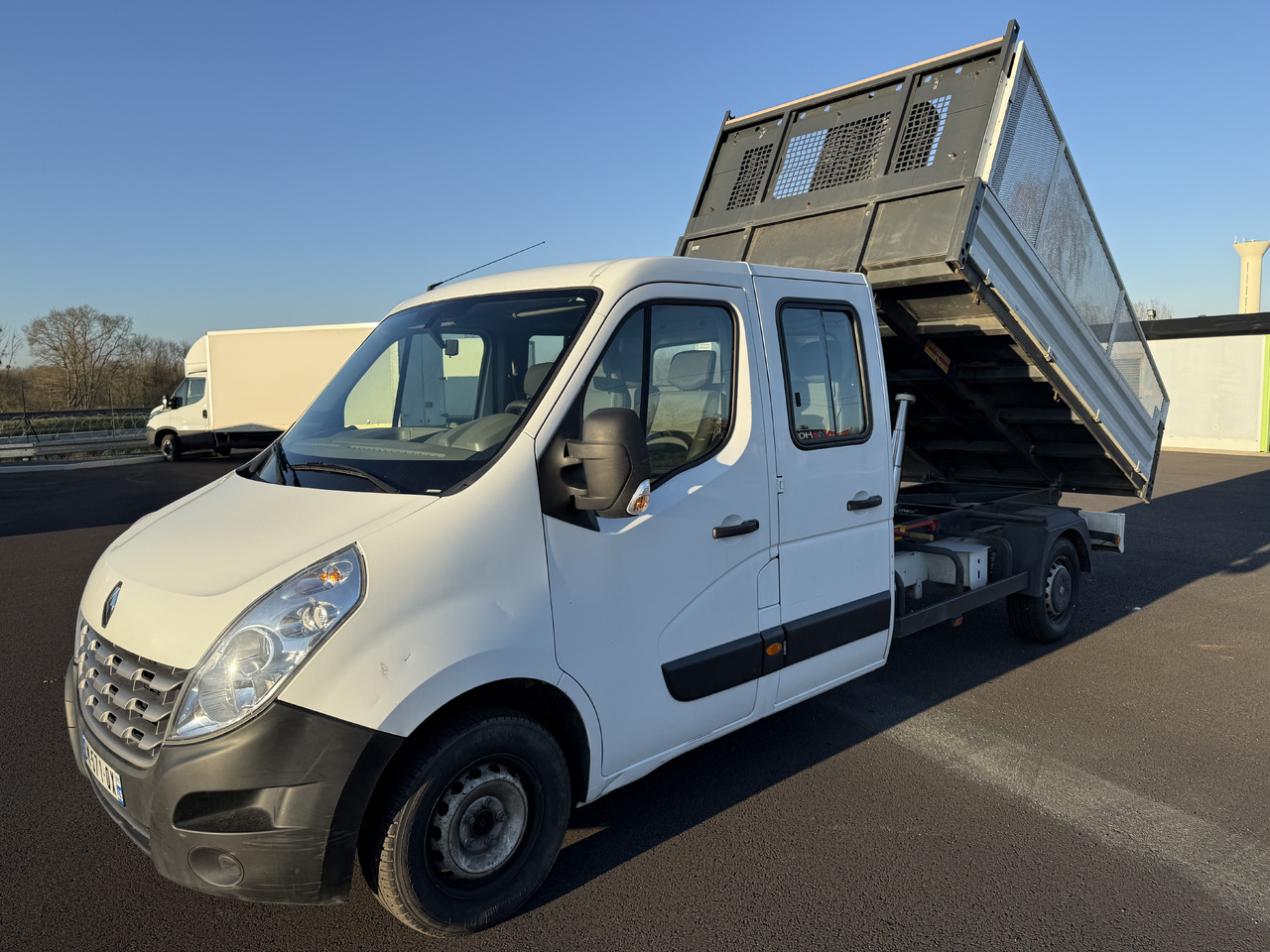 RENAULT MASTER 2.3DCI125 BENNE ACIER DOUBLE CABINE ROUE SIMPLE + REHAUSSE DE RIDELLE - Tipper van: picture 2 RENAULT MASTER 2.3DCI125 BENNE ACIER DOUBLE CABINE ROUE SIMPLE + REHAUSSE DE RIDELLE - Tipper van: picture 2