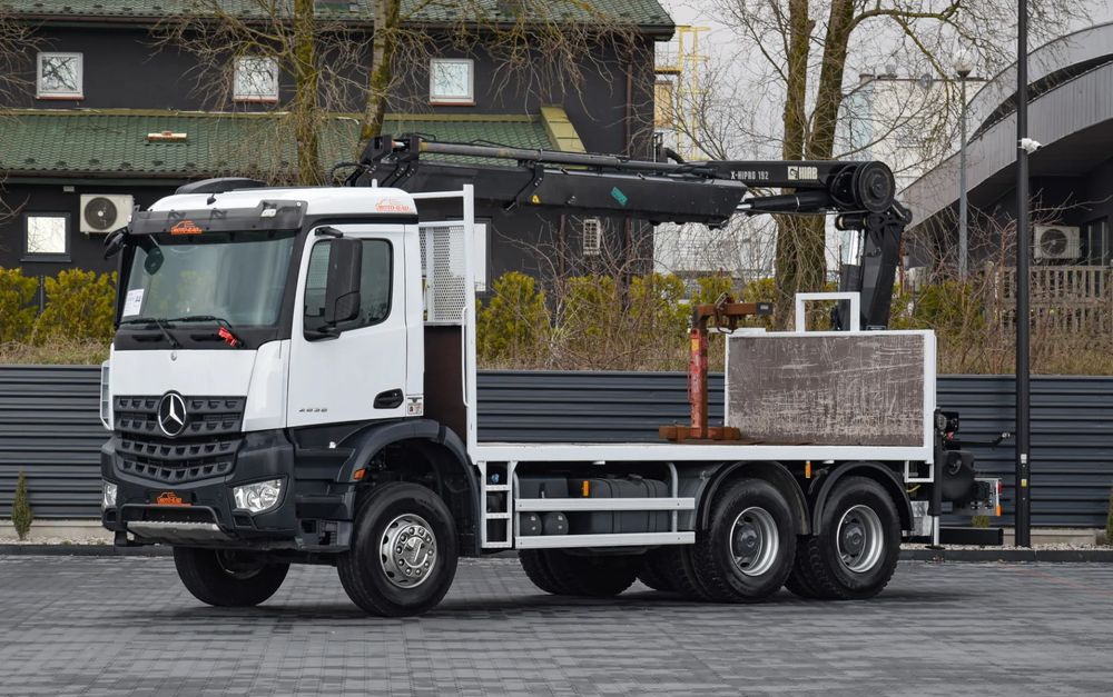 Mercedes-Benz AROCS 2636 / 6x4 / HIAB X-HIPRO 192 E-3 / WYSUW x3 / ROTATOR / STEROWANIE RADIOWE / UDT / PODPORY HYDRAULICZNE / AUTOMAT / KAMERA COFANIA / NISKI PRZEBIEG / SPROWADZONY - Other machinery: picture 1 Mercedes-Benz AROCS 2636 / 6x4 / HIAB X-HIPRO 192 E-3 / WYSUW x3 / ROTATOR / STEROWANIE RADIOWE / UDT / PODPORY HYDRAULICZNE / AUTOMAT / KAMERA COFANIA / NISKI PRZEBIEG / SPROWADZONY - Other machinery: picture 1