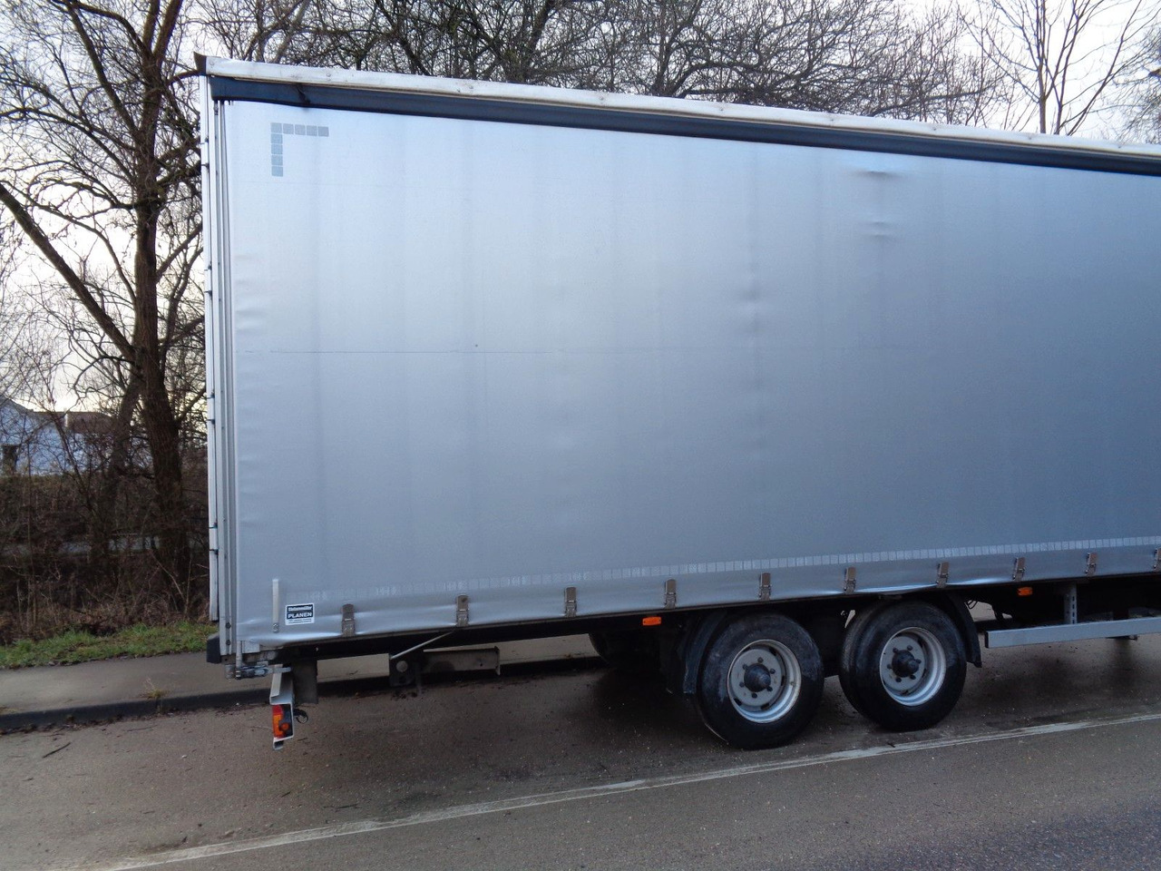 Fliegl TKF 118, Schiebeplane, Durchlader, Luft, - Curtainsider trailer: picture 1 Fliegl TKF 118, Schiebeplane, Durchlader, Luft, - Curtainsider trailer: picture 1