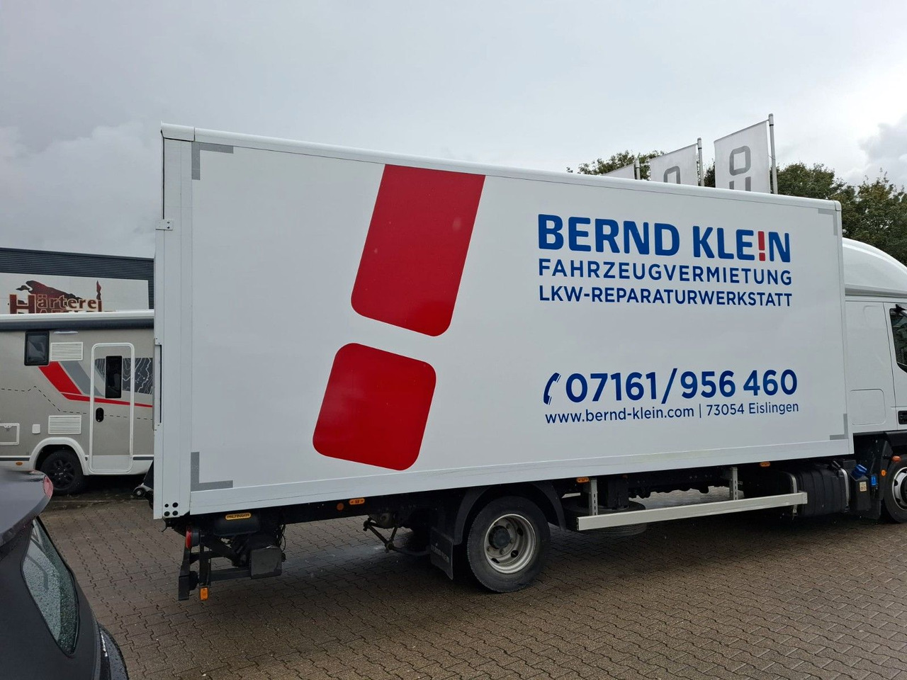 Iveco ML80-210, FFH, Koffer, LBW, Luft, - Box van: picture 2 Iveco ML80-210, FFH, Koffer, LBW, Luft, - Box van: picture 2