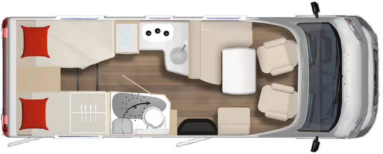 Bürstner B66 TD 690 G B 66 TD 690 Voll ausgestattet - Semi-integrated motorhome: picture 2 Bürstner B66 TD 690 G B 66 TD 690 Voll ausgestattet - Semi-integrated motorhome: picture 2