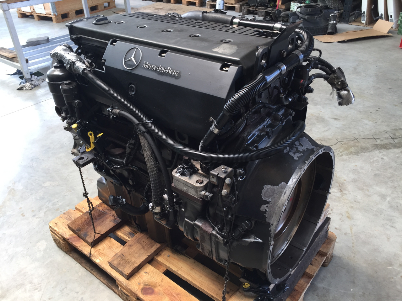Gebrauchter Motor, MB Axor 1824 Euro 5, Typ OM 906 LA, Artikel - Nr. : A 9999.9999.99 - Engine for Truck: picture 5 Gebrauchter Motor, MB Axor 1824 Euro 5, Typ OM 906 LA, Artikel - Nr. : A 9999.9999.99 - Engine for Truck: picture 5