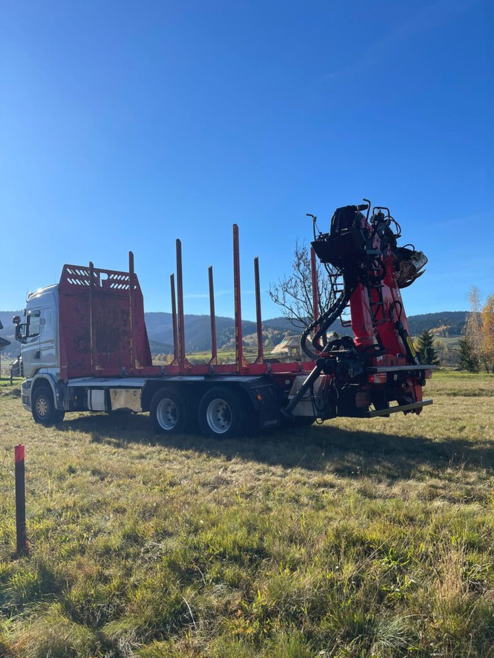 SCANIA R560 - Timber truck, Crane truck: picture 2 SCANIA R560 - Timber truck, Crane truck: picture 2