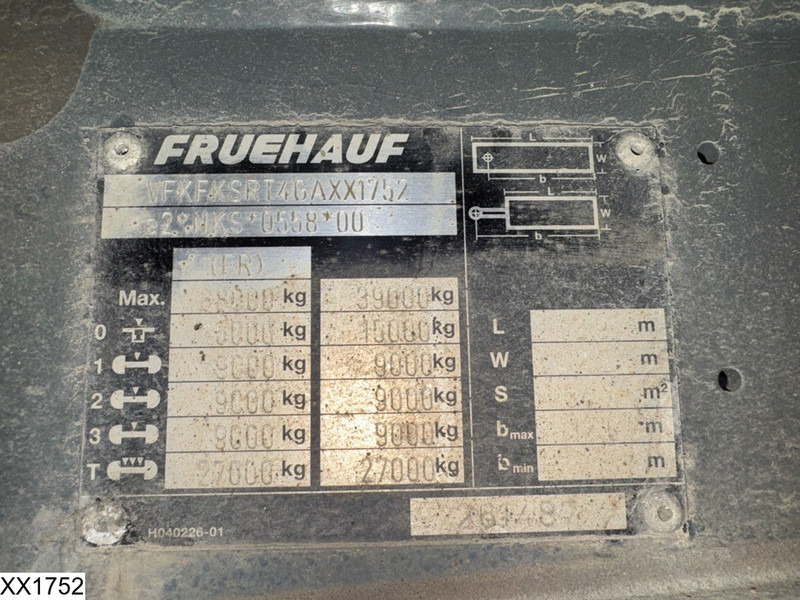 Fruehauf Tautliner - Curtainsider semi-trailer: picture 4 Fruehauf Tautliner - Curtainsider semi-trailer: picture 4