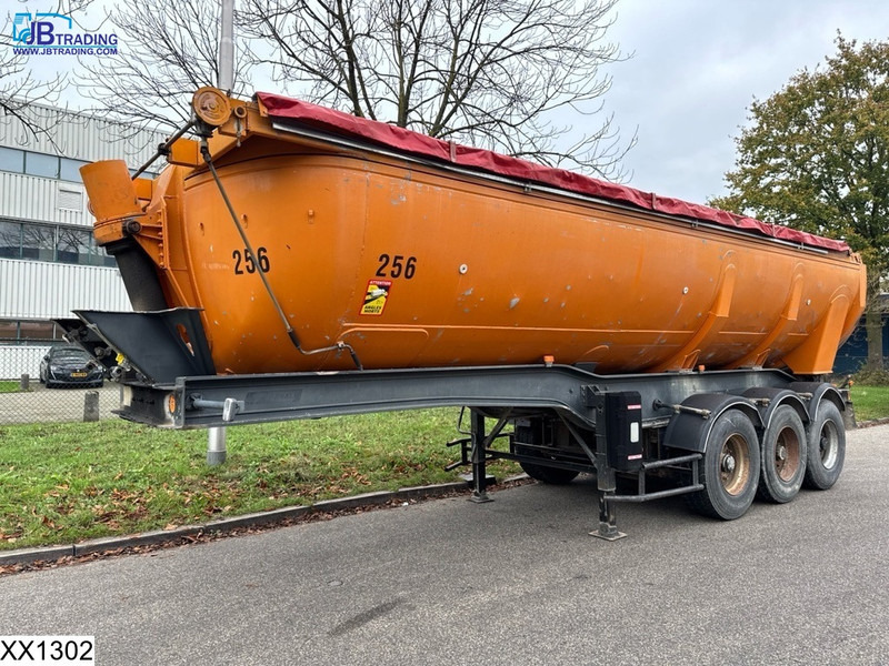 Tipper semi-trailer GENERAL TRAILERS kipper 25,5 m3, Steel suspension: picture 1