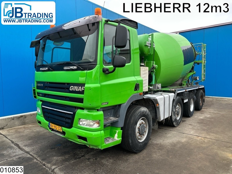 Ginaf X 4243 TS 8x4, EURO 5, 12m3, Hydraulic suspension - Concrete mixer truck: picture 1 Ginaf X 4243 TS 8x4, EURO 5, 12m3, Hydraulic suspension - Concrete mixer truck: picture 1
