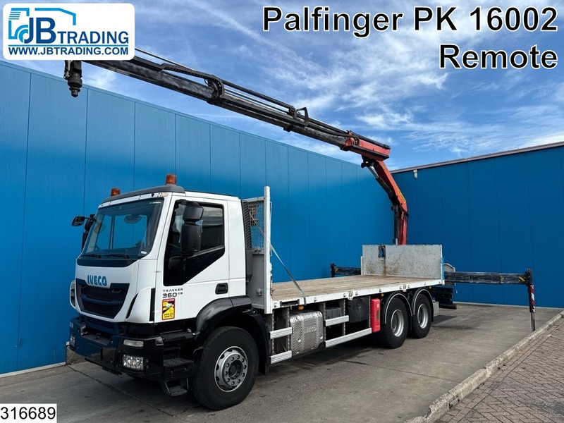 Iveco Trakker 360 6x4, EURO 6, Palfinger, Remote - Dropside/ Flatbed truck, Crane truck: picture 1 Iveco Trakker 360 6x4, EURO 6, Palfinger, Remote - Dropside/ Flatbed truck, Crane truck: picture 1