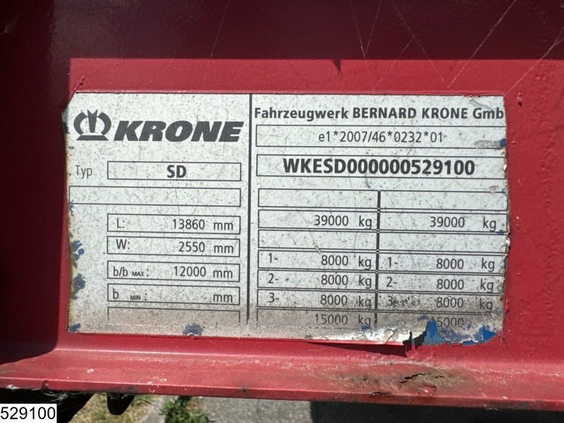 Krone Tautliner - Curtainsider semi-trailer: picture 4 Krone Tautliner - Curtainsider semi-trailer: picture 4