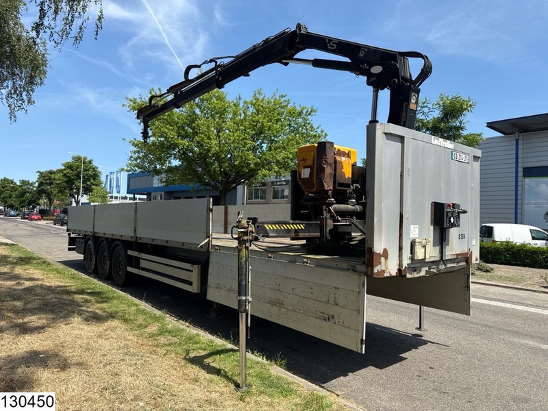 Lecitrailer open laadbak HIAB, Remote - Dropside/ Flatbed semi-trailer: picture 4 Lecitrailer open laadbak HIAB, Remote - Dropside/ Flatbed semi-trailer: picture 4