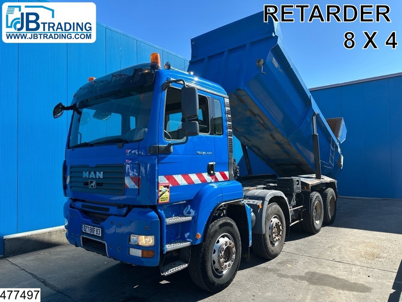 MAN TGA 35 440 8X4, Manual, Steel suspension, Retarder - Tipper: picture 1 MAN TGA 35 440 8X4, Manual, Steel suspension, Retarder - Tipper: picture 1