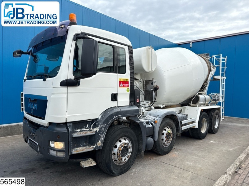 MAN TGS 32 400 8x4, Leaf suspension, Hub reduction - Concrete mixer truck: picture 1 MAN TGS 32 400 8x4, Leaf suspension, Hub reduction - Concrete mixer truck: picture 1