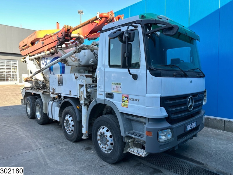 Mercedes-Benz Actros 3241 8x4, PUMI, Putzmeister, 21 MTR, Telligent 16 - Concrete pump truck: picture 3 Mercedes-Benz Actros 3241 8x4, PUMI, Putzmeister, 21 MTR, Telligent 16 - Concrete pump truck: picture 3
