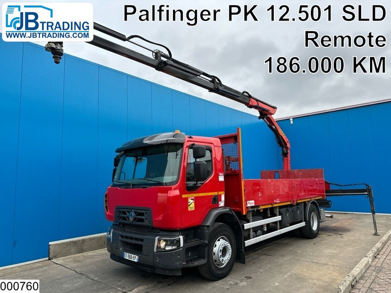 Renault C 280 EURO 6, Palfinger, Remote, Leaf spring - Dropside/ Flatbed truck, Crane truck: picture 1 Renault C 280 EURO 6, Palfinger, Remote, Leaf spring - Dropside/ Flatbed truck, Crane truck: picture 1