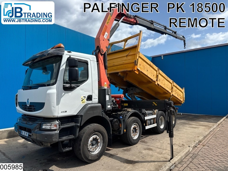 Renault Kerax 450 Dxi 8X4, Manual, Steel suspension, Retarder - Tipper, Crane truck: picture 1 Renault Kerax 450 Dxi 8X4, Manual, Steel suspension, Retarder - Tipper, Crane truck: picture 1