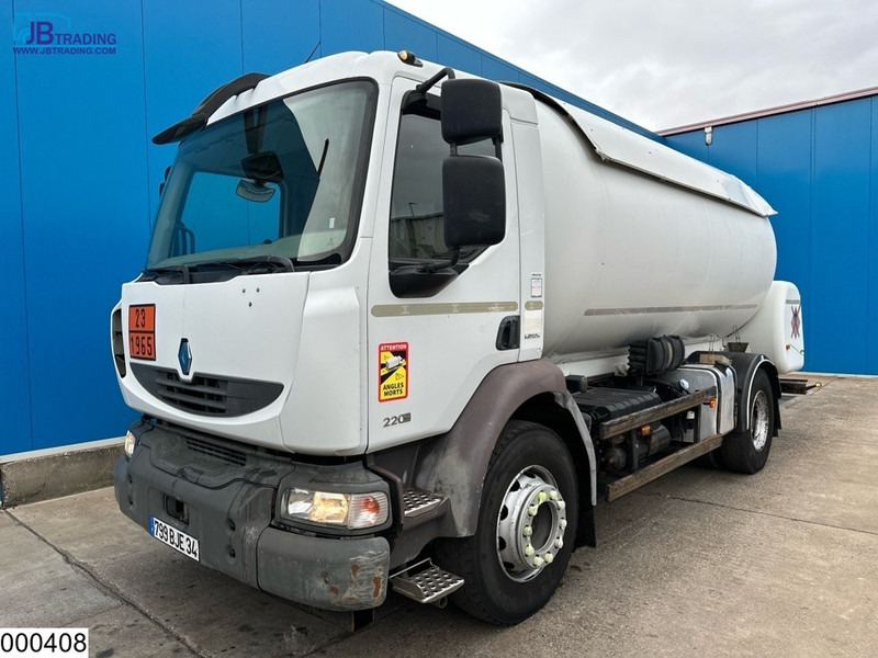Renault Midlum 220 15985 Liter, LPG GPL, Gastank, Steel suspension - Tank truck: picture 1 Renault Midlum 220 15985 Liter, LPG GPL, Gastank, Steel suspension - Tank truck: picture 1