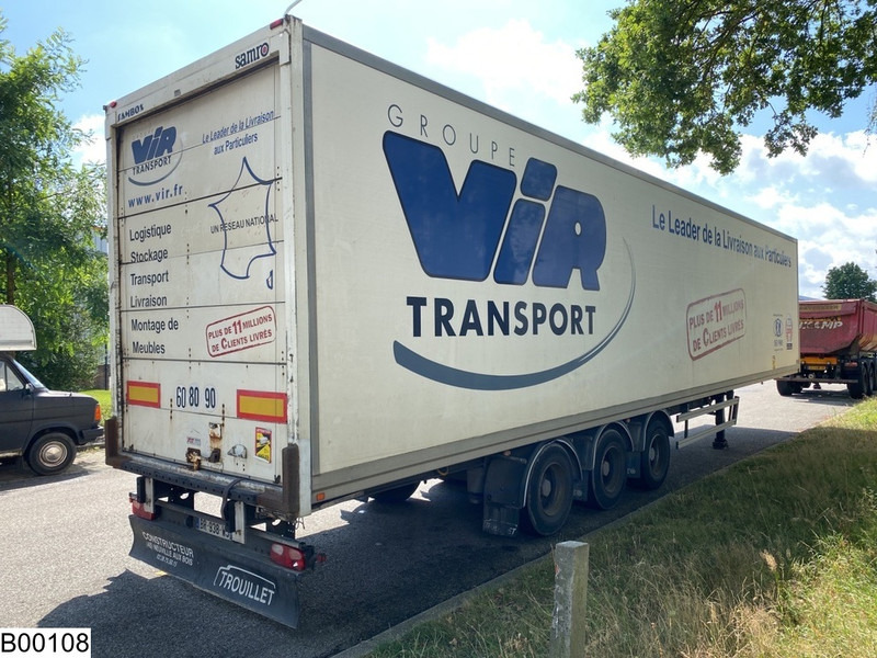 Samro gesloten bak Mega, Jumbo - Closed box semi-trailer: picture 2 Samro gesloten bak Mega, Jumbo - Closed box semi-trailer: picture 2