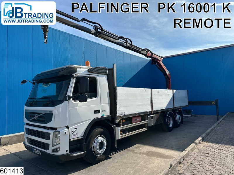 Volvo FM 370 6X2, EURO 5, Palfinger, Remote - Dropside/ Flatbed truck, Crane truck: picture 1 Volvo FM 370 6X2, EURO 5, Palfinger, Remote - Dropside/ Flatbed truck, Crane truck: picture 1