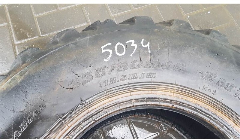 DUNLOP SP T9 335/80-R18 EM (12.5R18) - Tyre/Reifen/Band - Tire for Construction machinery: picture 3 DUNLOP SP T9 335/80-R18 EM (12.5R18) - Tyre/Reifen/Band - Tire for Construction machinery: picture 3