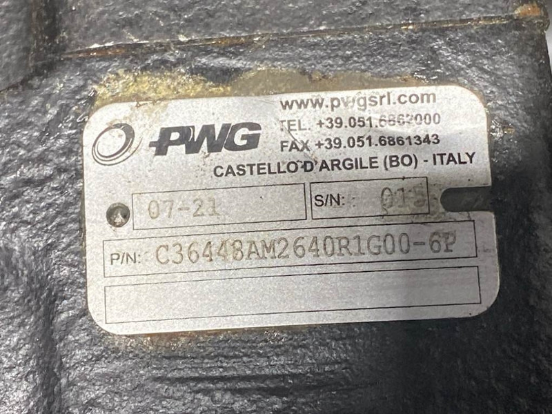 Hydraulics for Construction machinery Kaweco KW37-PWG C36448AM2640R-Drive pump/Fahrpumpe: picture 6