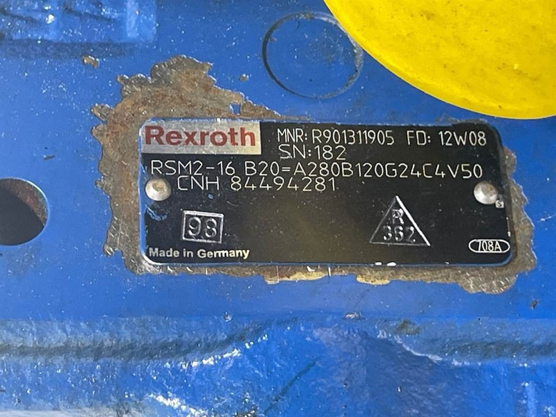 New Holland W110C-Rexroth RSM2-16 B20-Valve/Ventile - Hydraulics for Construction machinery: picture 4 New Holland W110C-Rexroth RSM2-16 B20-Valve/Ventile - Hydraulics for Construction machinery: picture 4