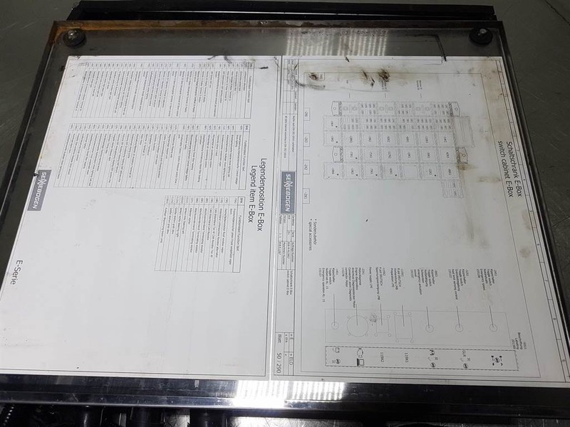 Sennebogen 818 - Switch kabinet/Schaltschrank/Schakelkast - Electrical system for Construction machinery: picture 2 Sennebogen 818 - Switch kabinet/Schaltschrank/Schakelkast - Electrical system for Construction machinery: picture 2