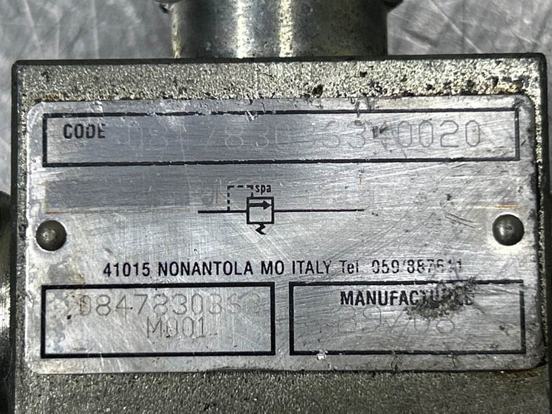 Hydraulics for Construction machinery Terex TW150-081783036340020-Counter balance valve: picture 6