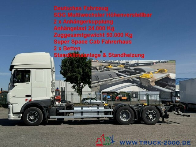 DAF 480 SSC BDF SDG Multiwechsler 2Betten Standklima - Container transporter/ Swap body truck: picture 1 DAF 480 SSC BDF SDG Multiwechsler 2Betten Standklima - Container transporter/ Swap body truck: picture 1