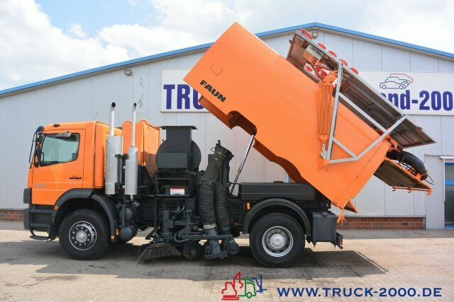 Mercedes-Benz 1828 Faun Viajet Besen R/L -Seperat Motor Aufbau - Road sweeper: picture 3 Mercedes-Benz 1828 Faun Viajet Besen R/L -Seperat Motor Aufbau - Road sweeper: picture 3
