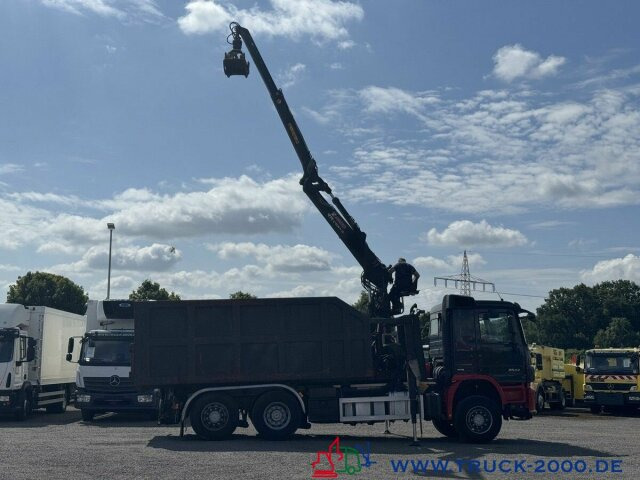 Mercedes-Benz Actros 2544 Meiller 20.65+ Mulde Kran 7,3m=1,4t. - Hook lift truck, Crane truck: picture 4 Mercedes-Benz Actros 2544 Meiller 20.65+ Mulde Kran 7,3m=1,4t. - Hook lift truck, Crane truck: picture 4