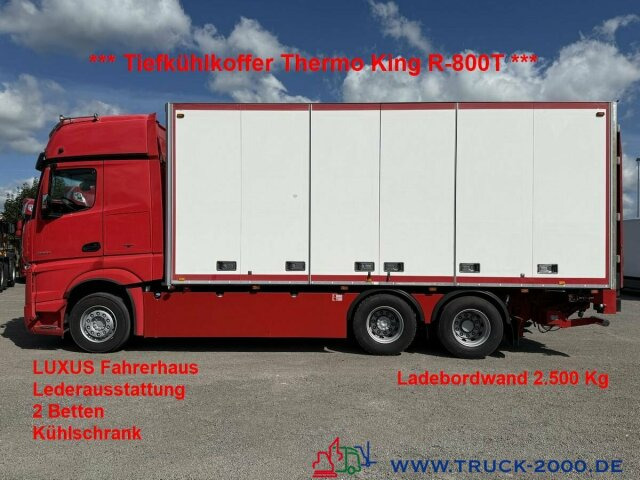 Mercedes-Benz Actros 2663 Tiefkühler Thermo King T-800R + LBW - Refrigerator truck: picture 1 Mercedes-Benz Actros 2663 Tiefkühler Thermo King T-800R + LBW - Refrigerator truck: picture 1
