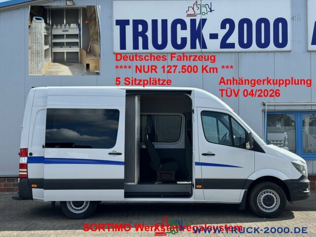 Mercedes-Benz Sprinter 314 Mixto 5Sitzer Sortimo Werkstattsyst - Panel van: picture 1 Mercedes-Benz Sprinter 314 Mixto 5Sitzer Sortimo Werkstattsyst - Panel van: picture 1