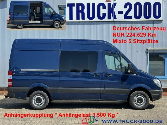 Mercedes-Benz Sprinter 316 Mixto 5 Sitzer Klima + AHK 3.500 Kg - Panel van: picture 1 Mercedes-Benz Sprinter 316 Mixto 5 Sitzer Klima + AHK 3.500 Kg - Panel van: picture 1